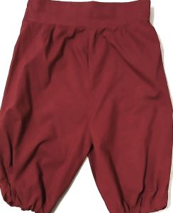 Kids Costumes to Hire - Maroon 3 Quarter Pants - CHILD
